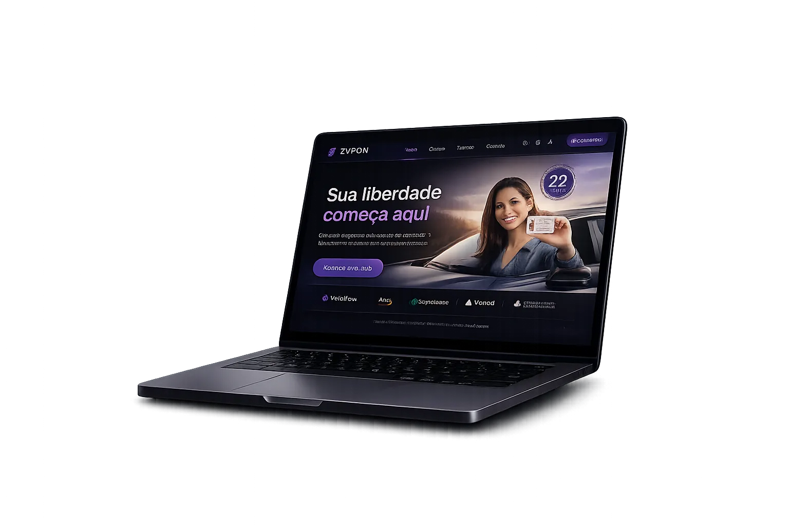 Landing Page ZYRON